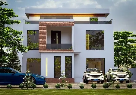 Abujas Million Dollar View Front View